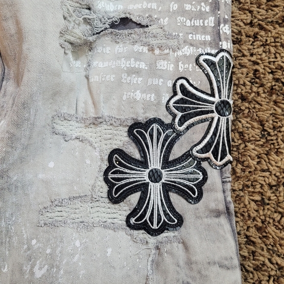 Smoke Rise Slim Taper Jeans Men's Size 42/32 - Picture 3 of 7